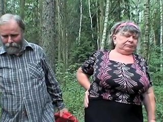 Old Woman Engages In Oral Sex In The Wilderness